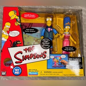 The Simpsons. Interactive high school prom. Marte Bouvier.